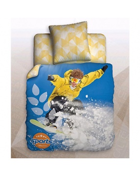 Комплект "Сноуборд" 1,5-спальный, серия "Unison" Teens Sport