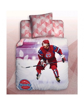 Комплект "Хоккей" 1,5-спальный, серия "Unison" Teens Sport