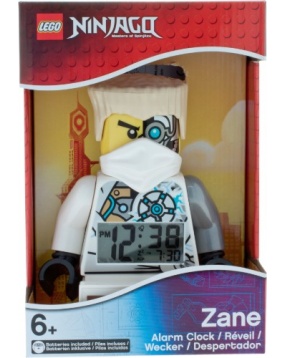 Будильник-минифигура "Зейн", LEGO Ninjago