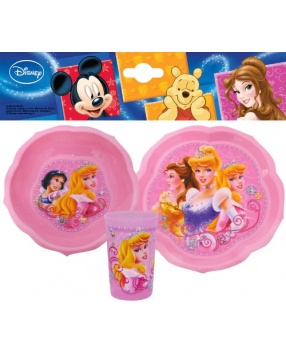Набор посуды "Принцессы" (3 предмета), Disney Princess