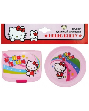 Hello Kitty Набор из 2-х пластиковых предметов