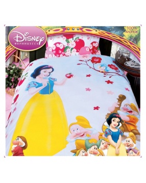 Комплект "Белоснежка" 1,5-спальный, Disney Princess
