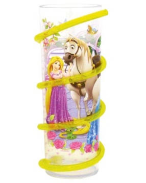 Бокал Рапунцель, с соломинкой (330 мл), Disney Princess