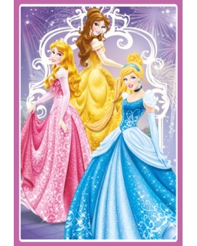 Полотенце "Принцессы на балу" 50*90, Disney Princess