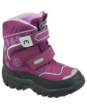 Ботинки для девочки MURSU- лиловый