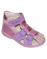 Ортопедические сандалии для девочки Minimen- розовый