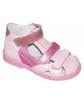 Ортопедические сандалии для девочки Dandino- розовый