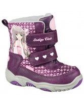 Ботинки для девочки Indigo kids- фиолетовый