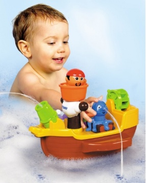 Игрушка для ванной "Пиратский корабль", TOMY