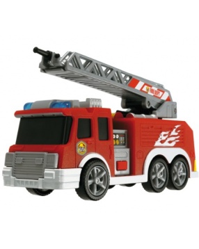 DICKIE Пожарная машина функциональная, 15 см., свет, звук, вода