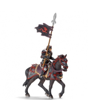 Рыцарь на коне с копьем "Орден Дракона", Schleich
