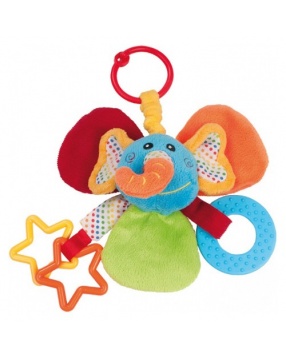 Плюшевая игрушка-прорезыватель "Слоники", Canpol Babies
