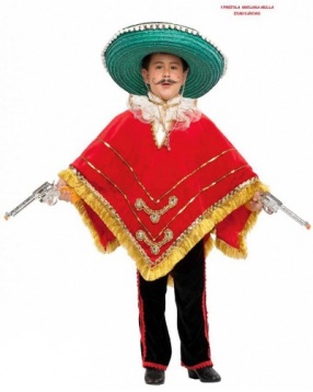 Карнавальный костюм Мексиканец, Veneziano- красный