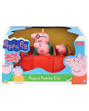 Игровой набор "Машина семьи Пеппы", Свинка Пеппа