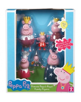 Игровой набор "Королевская семья", Свинка Пеппа