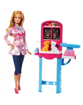 Кукла "Барби-ветеринар", серия "Кем быть", Barbie