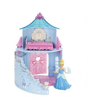Игровой набор с мини-куклой "Замок Золушки",  Disney Princess