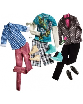 Игра с модой: Модный гардероб Кена, Barbie