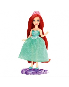 Набор с мини-куклой "Disney Принцесса - Модные прически" Ариель