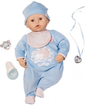 Кукла-мальчик с мимикой, 46 см,  Baby Annabell