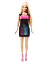 Супер модная кукла в электронном платье, Barbie