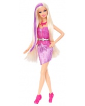 Кукла и аксессуары для создания модной прически, Barbie