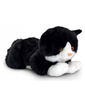 Мягкая игрушка "Черная кошка", 30см