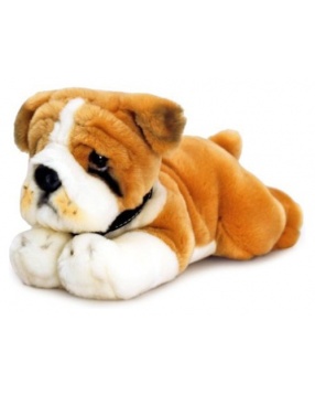 Мягкая игрушка "Собака бульдог", 30 см
