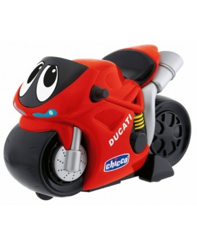 Турбо-мотоцикл "Ducati" Chicco, красный