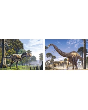Набор пазлов "Динозавры", 165*240 деталей, Castorland