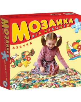 Мозаика для малышей "Азбука", 24 макси-детали, Дрофа-Медиа