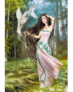 Пазл "Ангел леса", 1500 деталей, Castorland