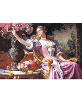 Пазл "Женщина с цветами", 3000 деталей, Castorland