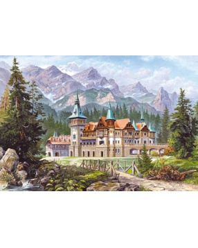 Пазл "Замок у подножия гор", 3000 деталей, Castorland