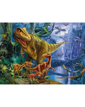 Пазл "Долина динозавров" 1000 деталей 3D, Clementoni