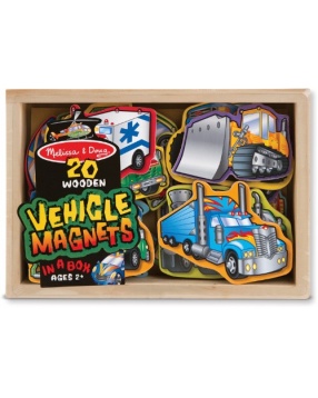 Магнитная игра "Автомобили", Melissa & Doug