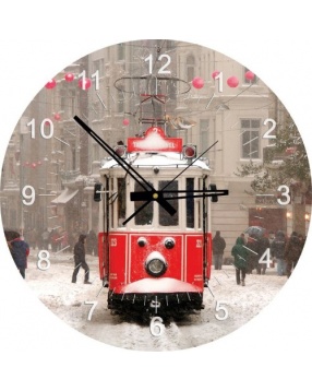 Пазл-часы "Трамвай", 570 деталей, HEIDI