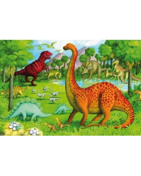 Пазл "Динозавры" Ravensburger, 24 детали