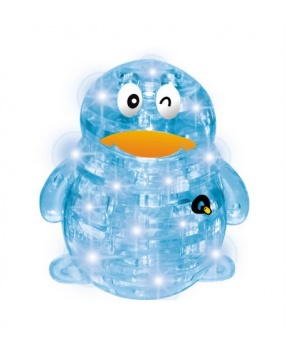 Кристаллический пазл 3D "Пингвин", светильник XL, CreativeStudio