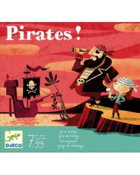 Настольная игра "Пираты", DJECO