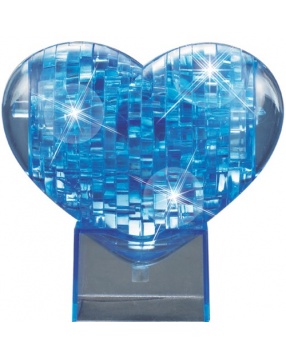 Кристаллический пазл 3D  "Сердце", светильник L, CreativeStudio