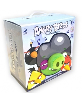 Интерактивная игра "Свинка в каске и 3 птички", Angry Birds