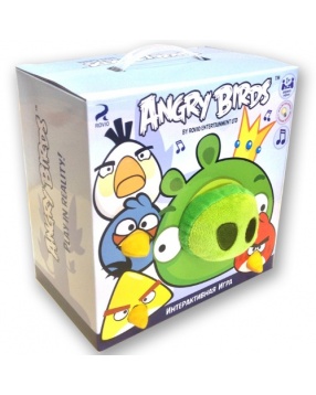 Интерактивная игра "Свинка в короне и 4 птички", Angry Birds