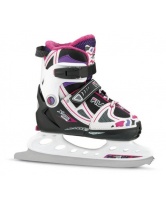Ледовые коньки X-One Ice G, чёрный/ розовый, FILA