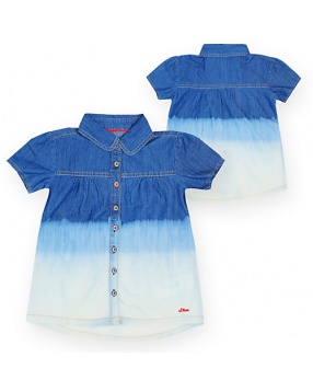 Блузка для девочки s.Oliver- голубой