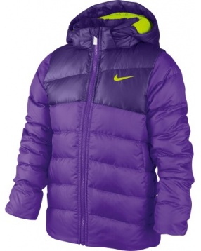 Куртка для девочки NKE ALLIANCE JKT-550 HOOD YTH NIKE- разноцветный