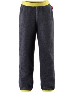 Флисовые брюки для мальчика Reima- серый