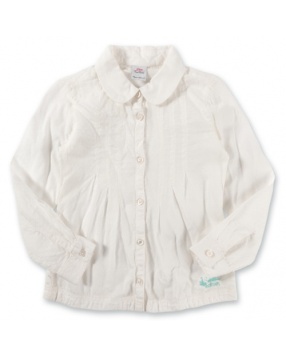 Блуза для девочки s.Oliver- грязно-белый