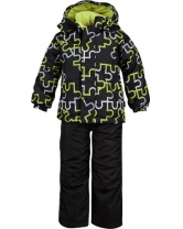 Комплект: куртка и брюки для мальчика LASSIE by Reima- черный