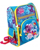 Школьный рюкзак My little pony для девочки Gulliver- голубой